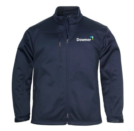 Mens Biz Tech Soft Shell Jacket - NAVY