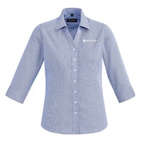 Hudson Ladies 3-4 Shirt        - Patriot Blue