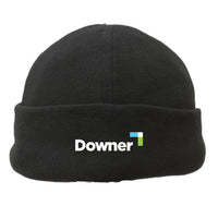 Micro Fleece Beanie - Toque - BLACK