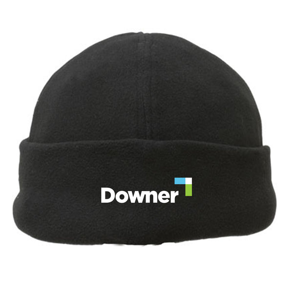 Micro Fleece Beanie - Toque - BLACK