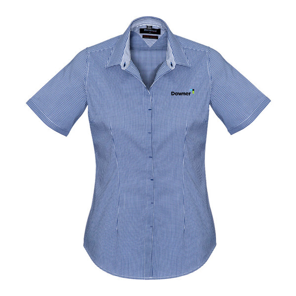 Women's Newport Short Sleeve Shirt - FRENCH NAVY