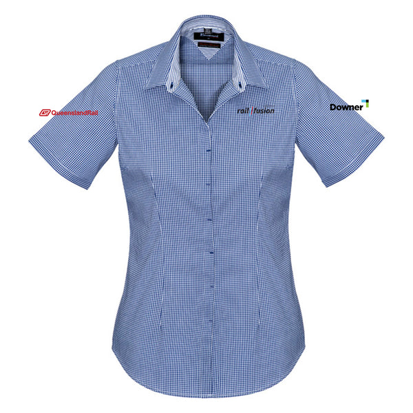 Womens Newport Short Sleeve Shirt - FRENCH NAVY