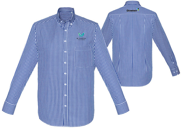 Men's Springfield Long Sleeve Shirt - FRENCH NAVY