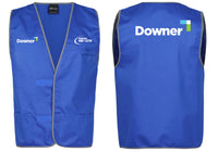 Coloured Tri Cot Vest   - ROYAL