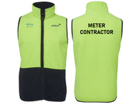 HI VIS POLAR VEST - YELLOW