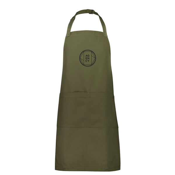 Barley Apron - OLIVE