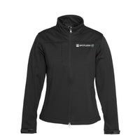 Ladies Biz Tech Soft Shell Jacket - BLACK