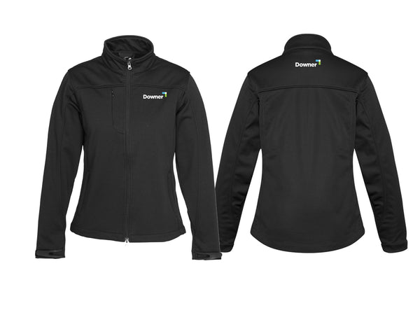 Womens Softshell Jacket - BLACK