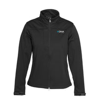 Womens Softshell Jacket - BLACK