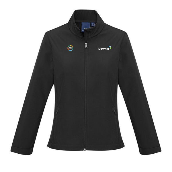 Apex Ladies Softshell Jacket  - BLACK