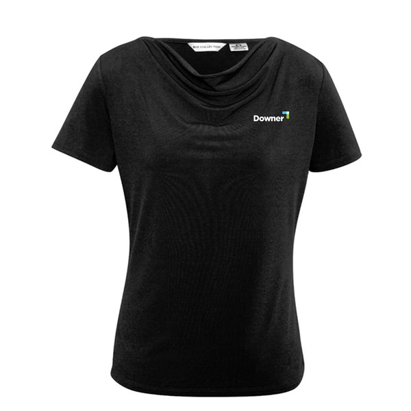 Women's Ava Top - BLACK