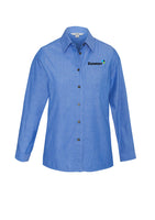 Ladies L-S Chambray Shirt      - CHAMBRAY