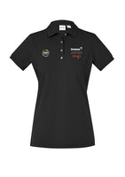 CITY L COTTON PIQUE S-S POLO - BLACK