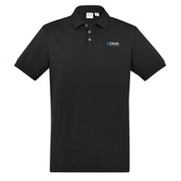 Men's City Short Sleeve Polo - BLACK