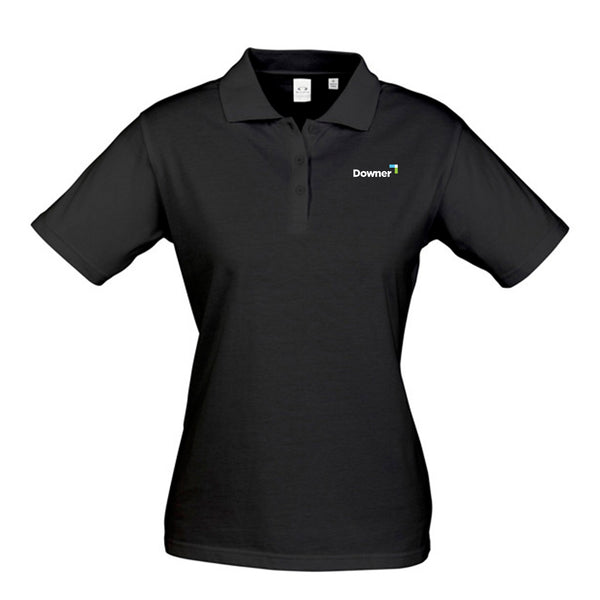 Ice Ladies Polo         - BLACK