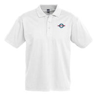 Mens Ice Short Sleeve Polo - WHITE