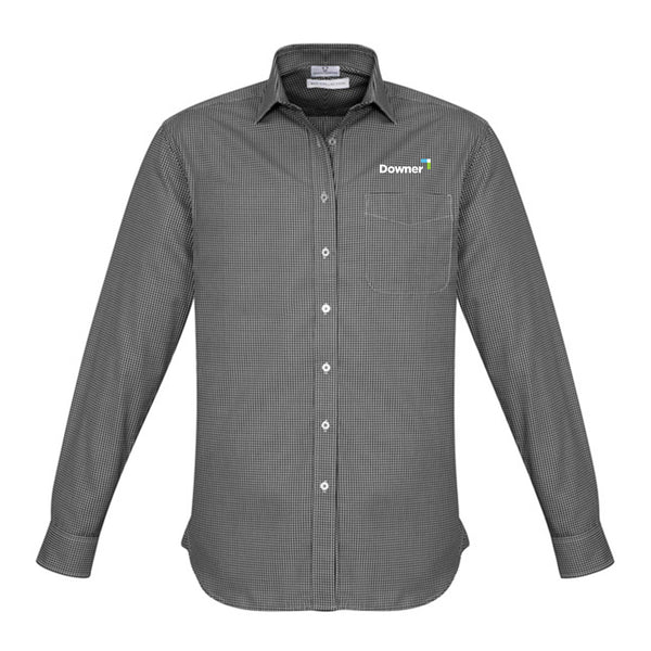 Ellison Mens Shirt      - BLACK