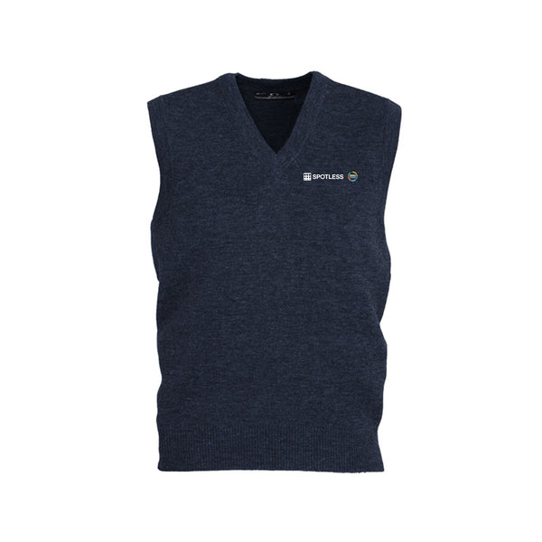 Woolmix Mens Vest - Navy