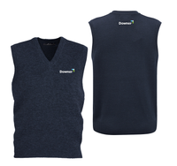 MTO WOOLMIX MENS VEST - NAVY