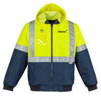 Day-Night Flying Jacket - Yellow-Navy