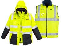 4 in 1 Jacket                  - Yellow/Navy