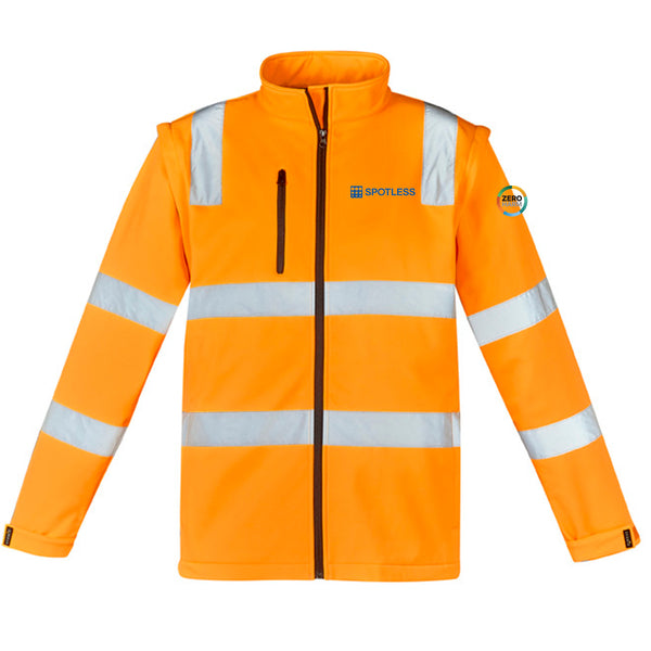 ESSENTIALS U Vic Rail 2in1 Jkt - Orange