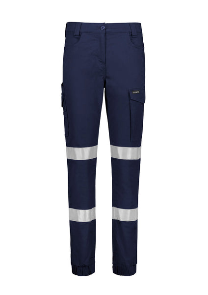 Womens Essential Taped Cargo Pant - Cuffed - Navy