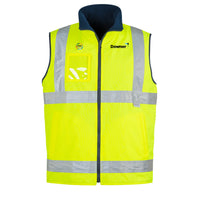 D-N FLEECE INNER VEST - YELLOW