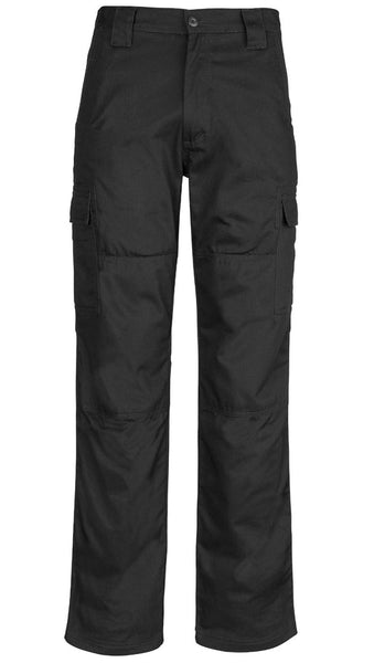 Mens Drill Cargo Pant - Regular - Black