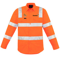 Bio Motion Vic Rail Shirt      - Orange