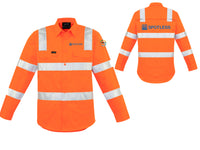 Bio Motion Vic Rail Shirt      - Orange