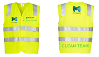 UNISEX HI VIS BASIC VEST - YELLOW