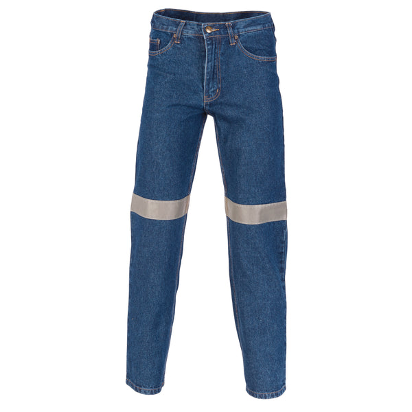 Denim Jeans With CSR R- - Blue Denim