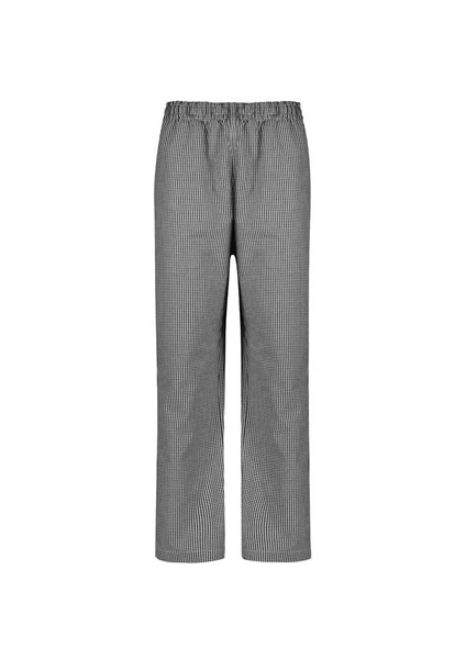 Ladies Chef Pant - WHITE-BLACK