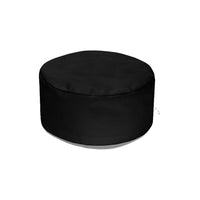 Flat Top Chef Cap – BLACK