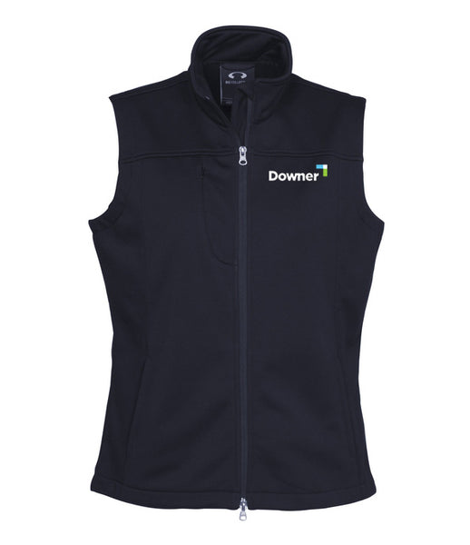 LADIES BIZ TECH SOFT SHELL VEST – Navy