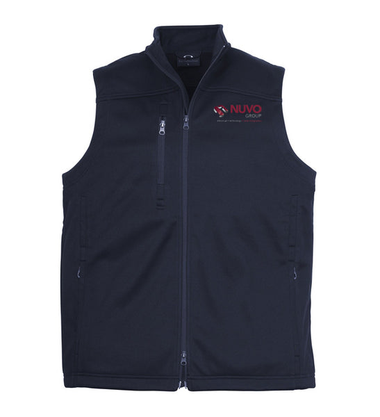 MEN'S BIZ TECH SOFT SHELL VEST - NAVY