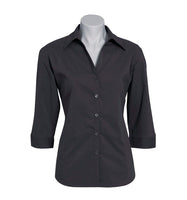 Metro Ladies 3-4 Shirt – CHARCOAL