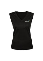 MILANO LADIES VEST - BLACK