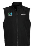 REV VEST NYLON-MICROF   - BLACK-BLACK