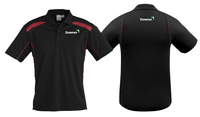 UNITED POLO MENS - BLACK/RED