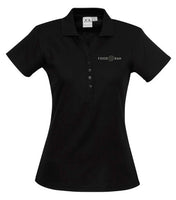 Crew Ladies Polo        - BLACK