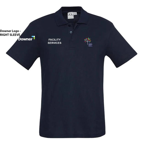 MENS CREW POLO - NAVY