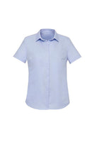 CHARLIE L S-S Shirt            - BLUE