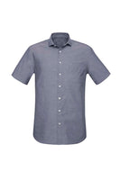 CHARLIE M ClassicFit S-S Shirt - NAVY