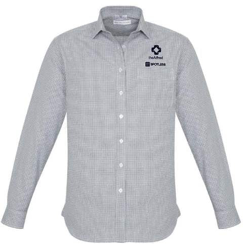 MTO - Ellison Mens Shirt - Silver