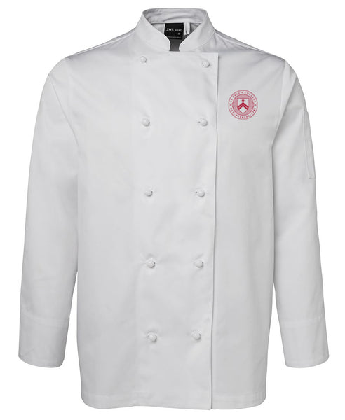 Chefs Jacket White L-S          - WHITE