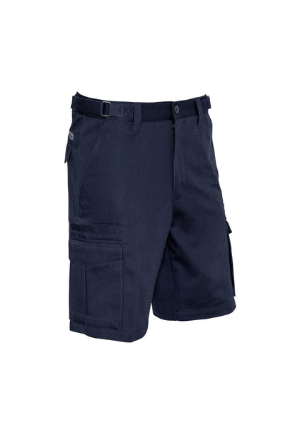 Basic Cargo Shorts      - NAVY