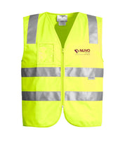 DAY-NIGHT ZIP VEST - YELLOW