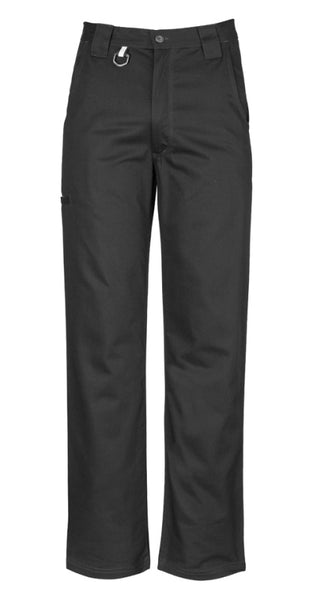 Mens Plain Utility Pant - BLACK